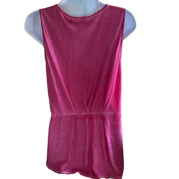 AG Adriano Goldschmied Jersey Knit Tank Top Tee Shirt PINK NWT M - Picture 6 of 9